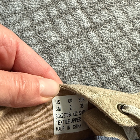 Sperry Kids Tan Boat Shoes - Picture 4 of 5